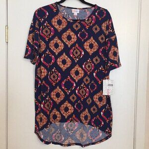 S LuLaRoe‎ Irma Top B05 1766
